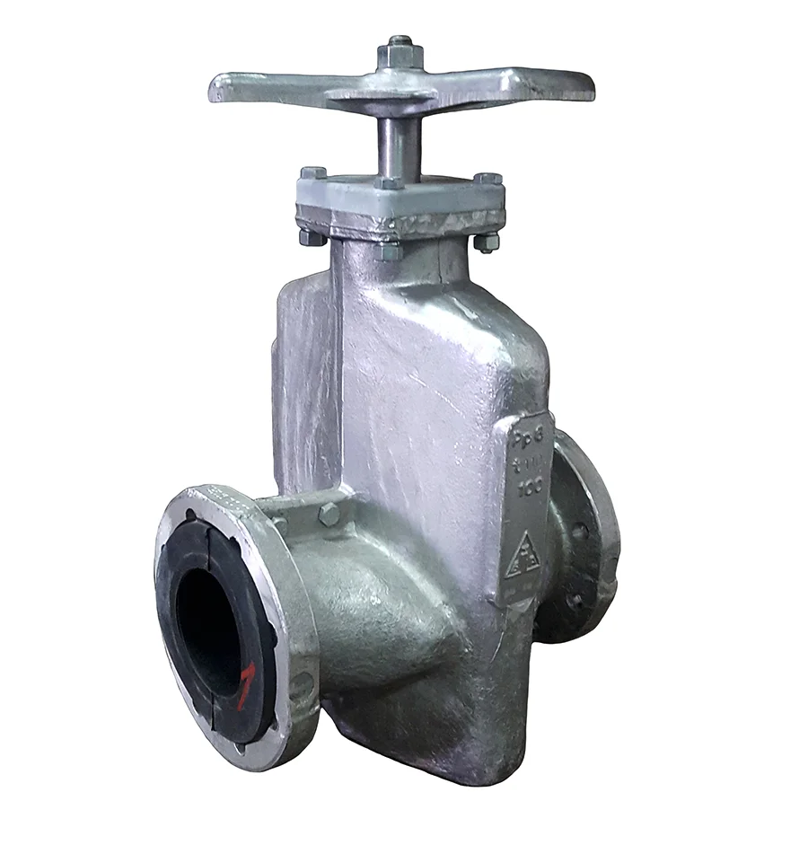 Алюминиевая задвижка 200 мм 6 МПа 33а17р