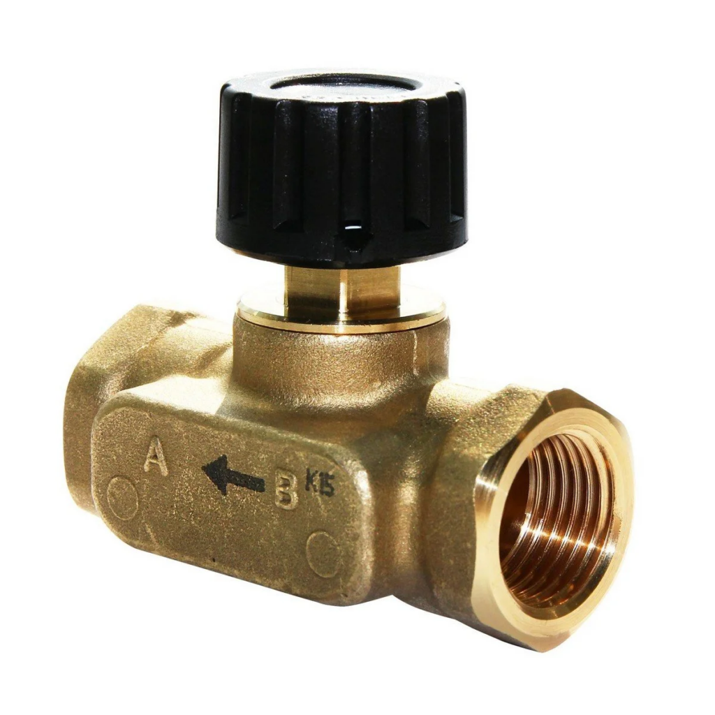 Балансировочный клапан 15 мм 1.6 МПа