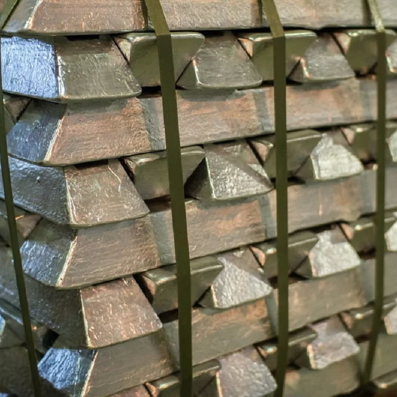 Бронзовая чушка БрО3Ц8С4Н1 ГОСТ 614-97