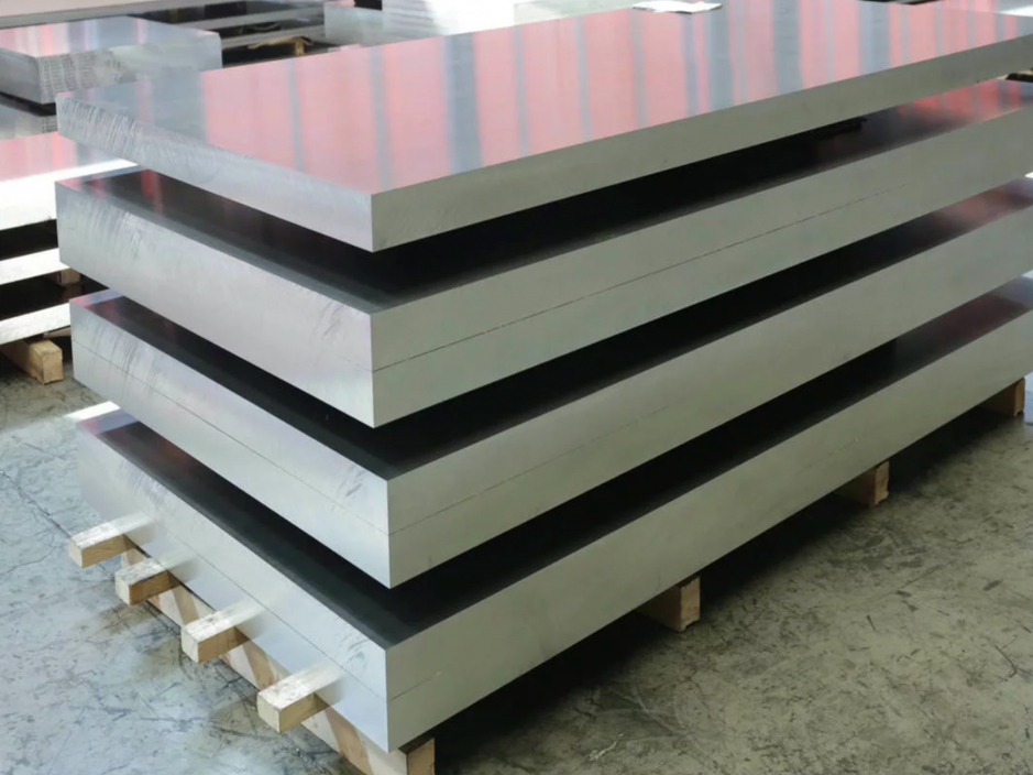 Кованая алюминиевая плита 100 мм 2014