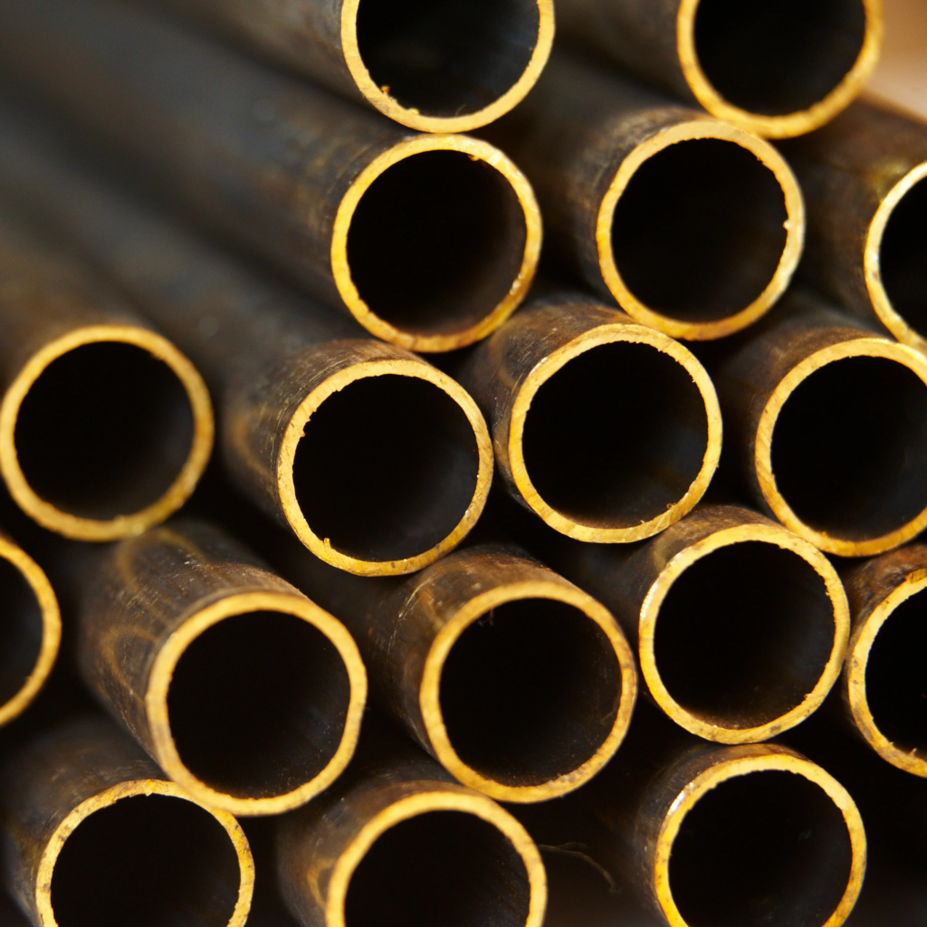 Латунная круглая труба 46 мм 1 мм Л68 ГОСТ 494-2014