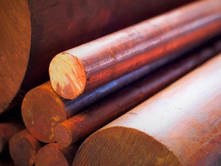 Медный пруток тянутый 9 мм М1к ГОСТ 1535-2016