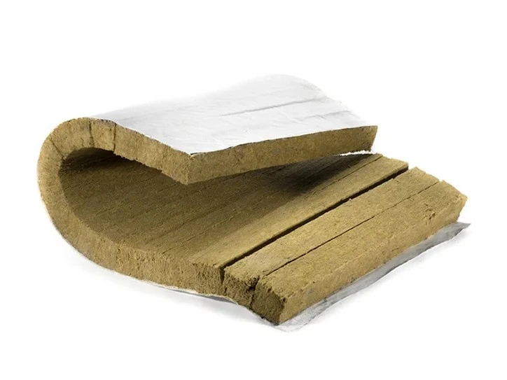 Отвод из минеральной ваты 714 мм 80 мм