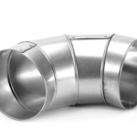 Отвод кожуха из нержавеющей стали 165 мм