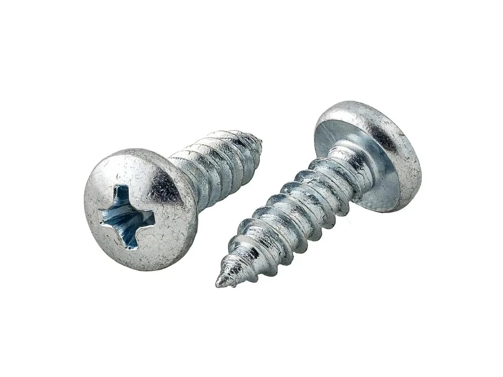 Самонарезающие винты с полукруглой головкой 4 мм 12 мм ГОСТ 10621-80