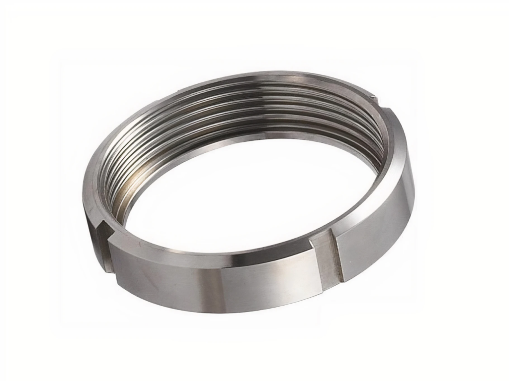 Шлицевая накидная гайка 25 мм AISI 304 DIN 11851