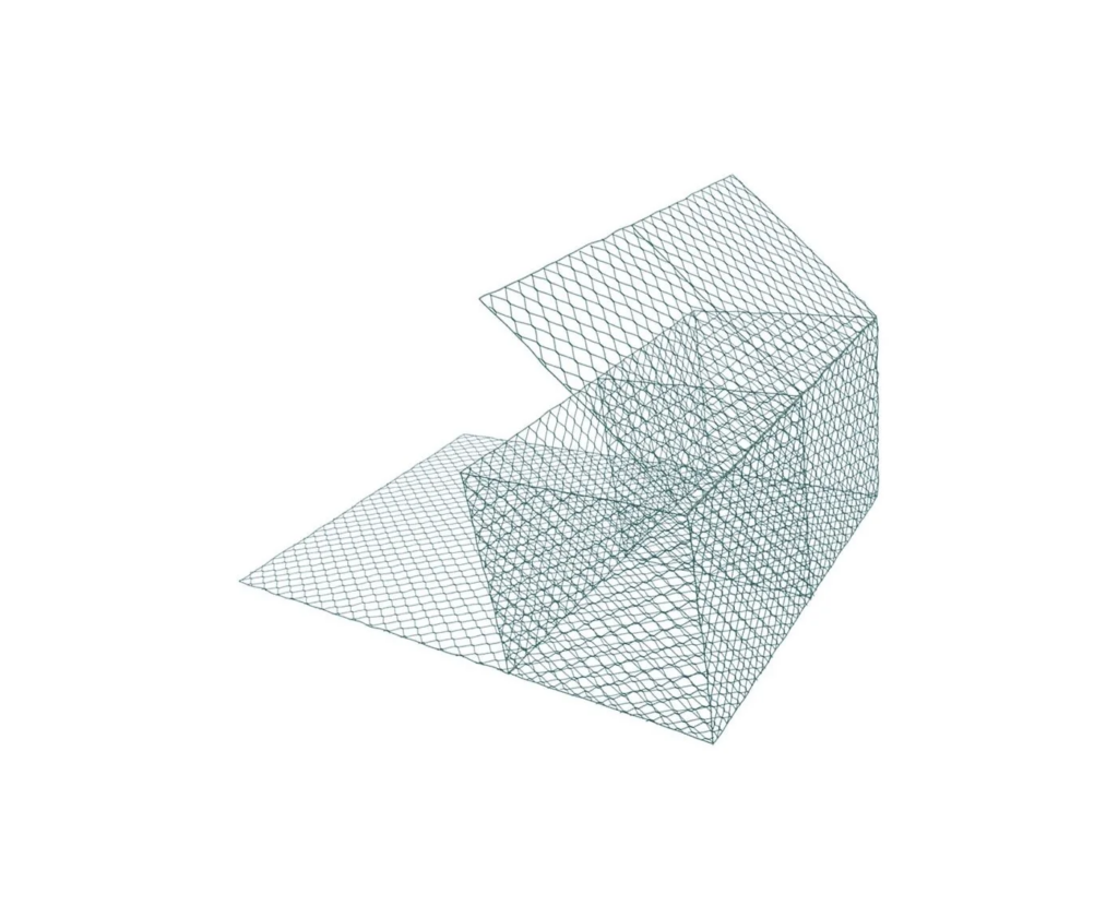 Система Террамеш 5 м 2 м 1 м 2.7 мм 8x10 см Gaflan ТУ 1275-026-42873191-2017
