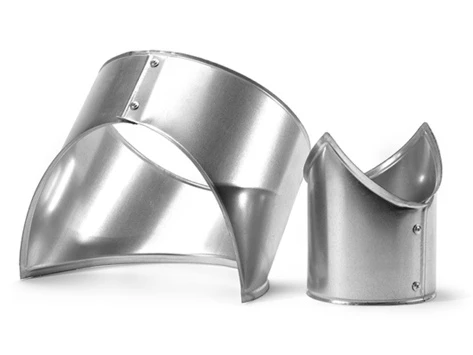 Врезка алюминиевого кожуха 1240 мм