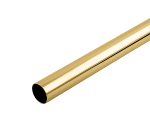 Золотая труба 10 мм 0.1 мм 100 мм ЗлСрМ 58.5-20